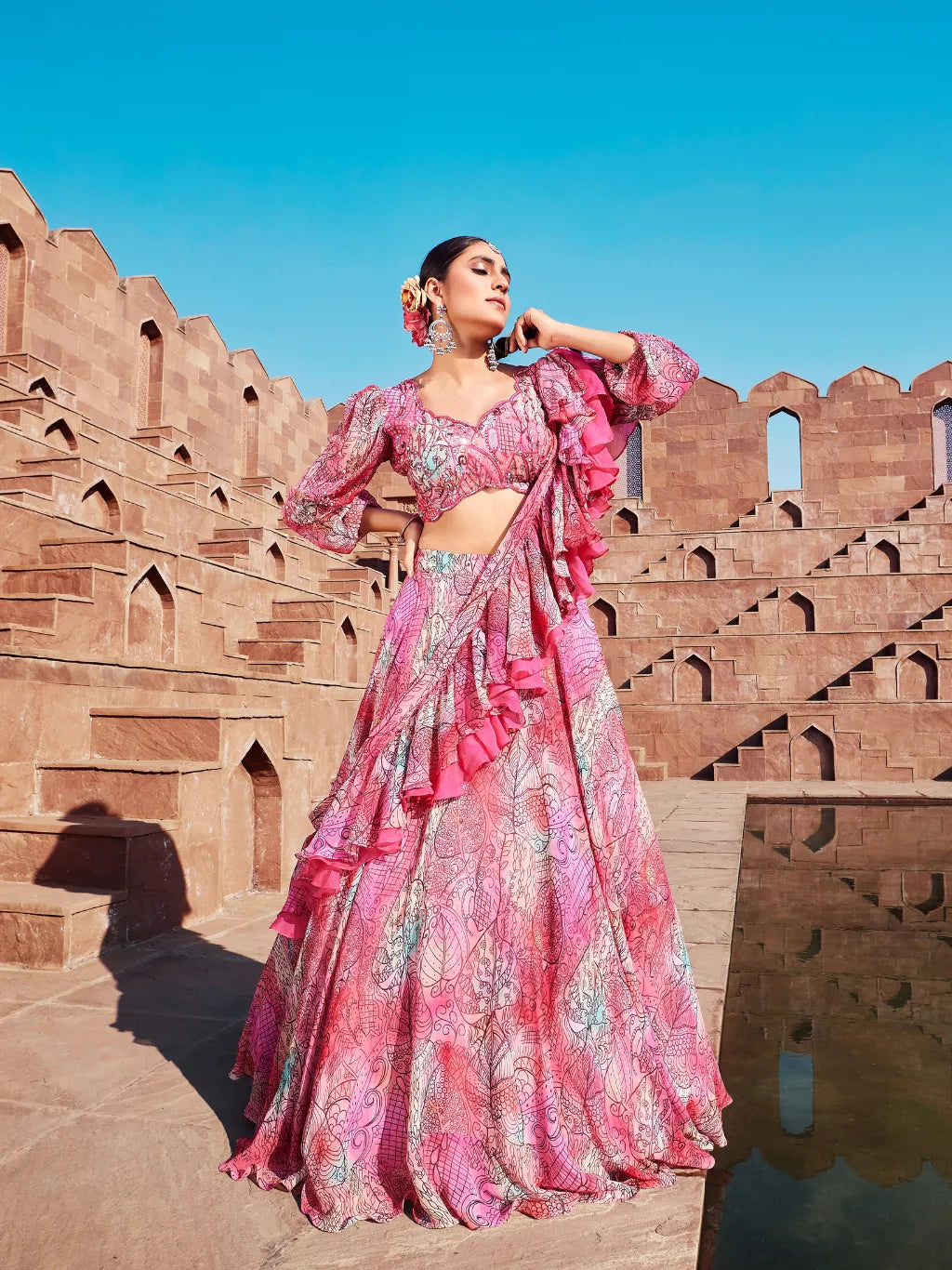 PINK LEHENGA