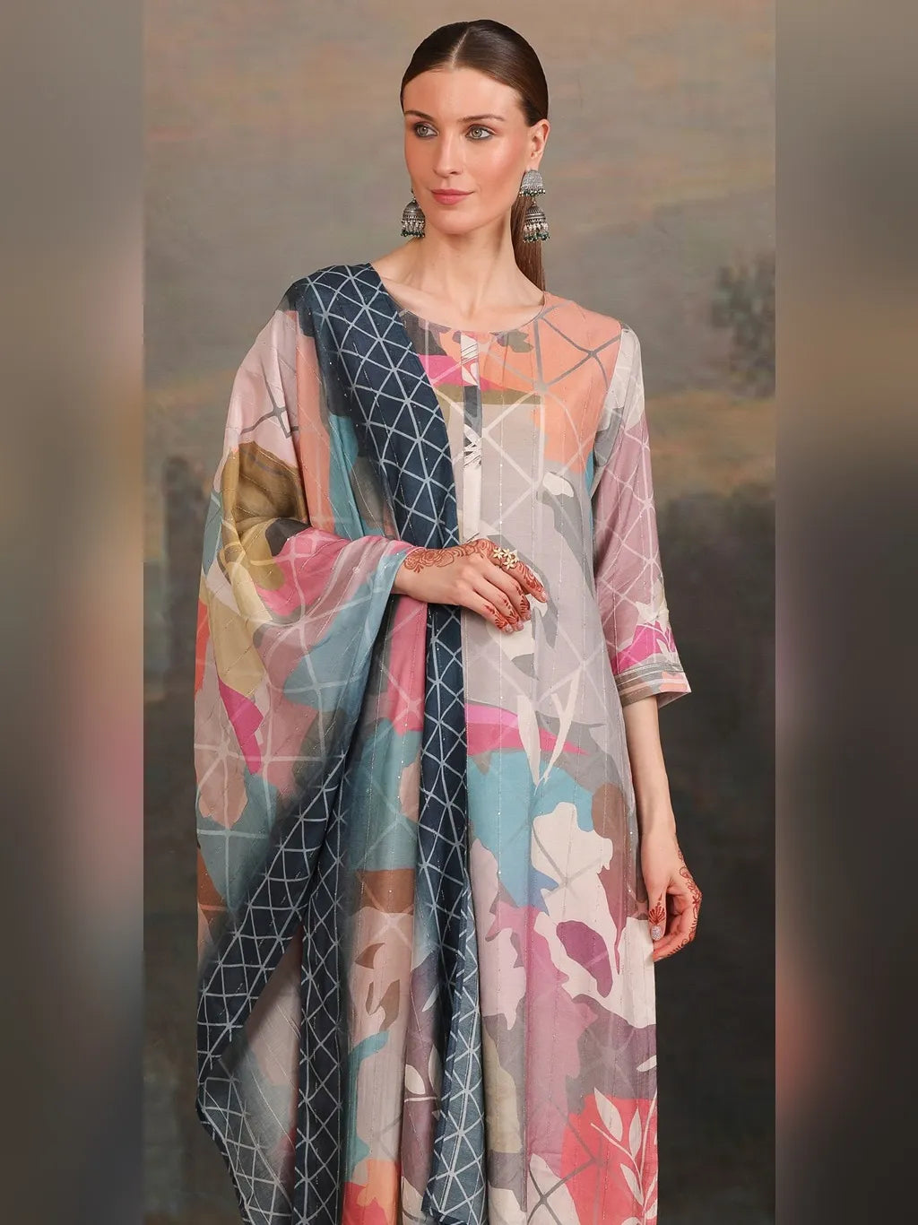 MULTI KURTI PANT DUPATTA