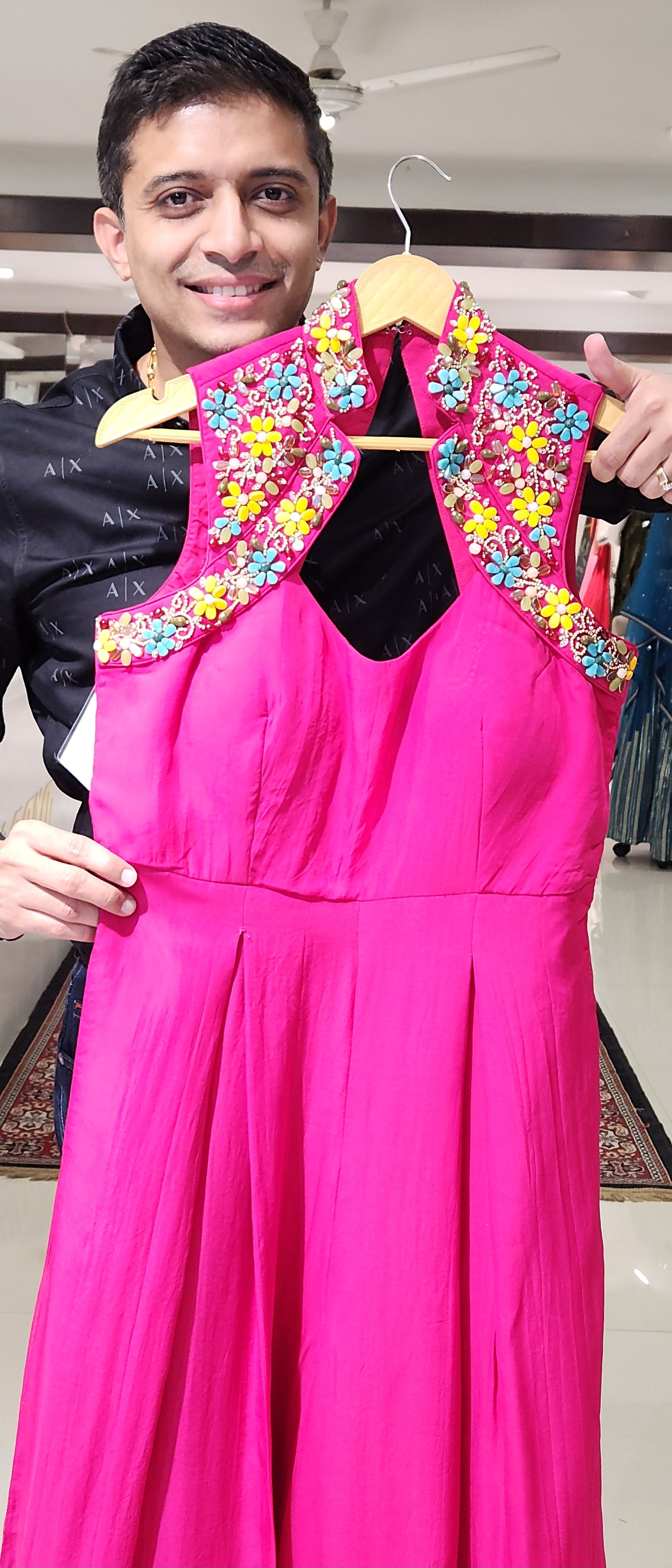 Pink Jumpsuit AM99123