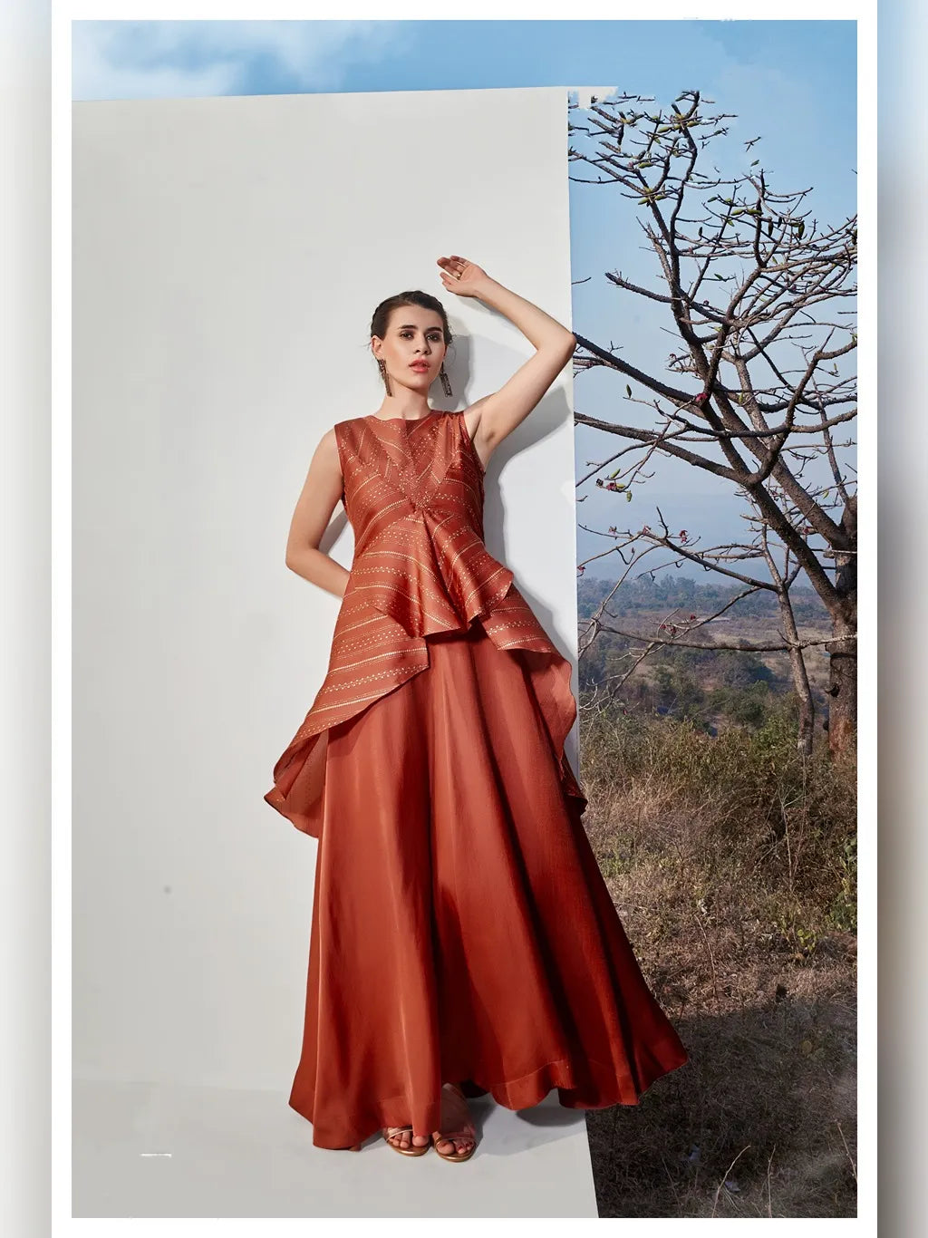 RUST GOWN
