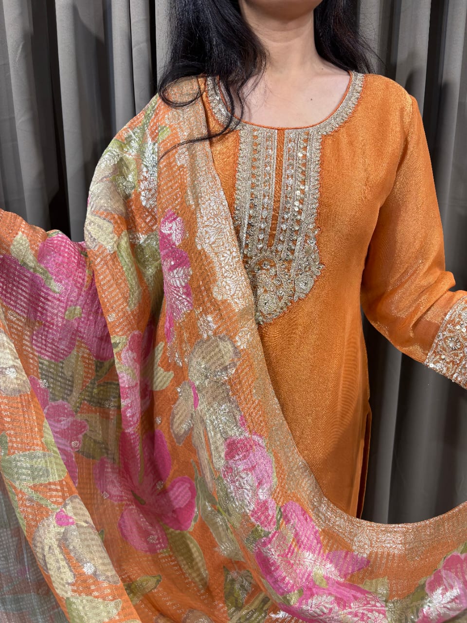 SEMI-PARTYWEAR 3 PIECE SET