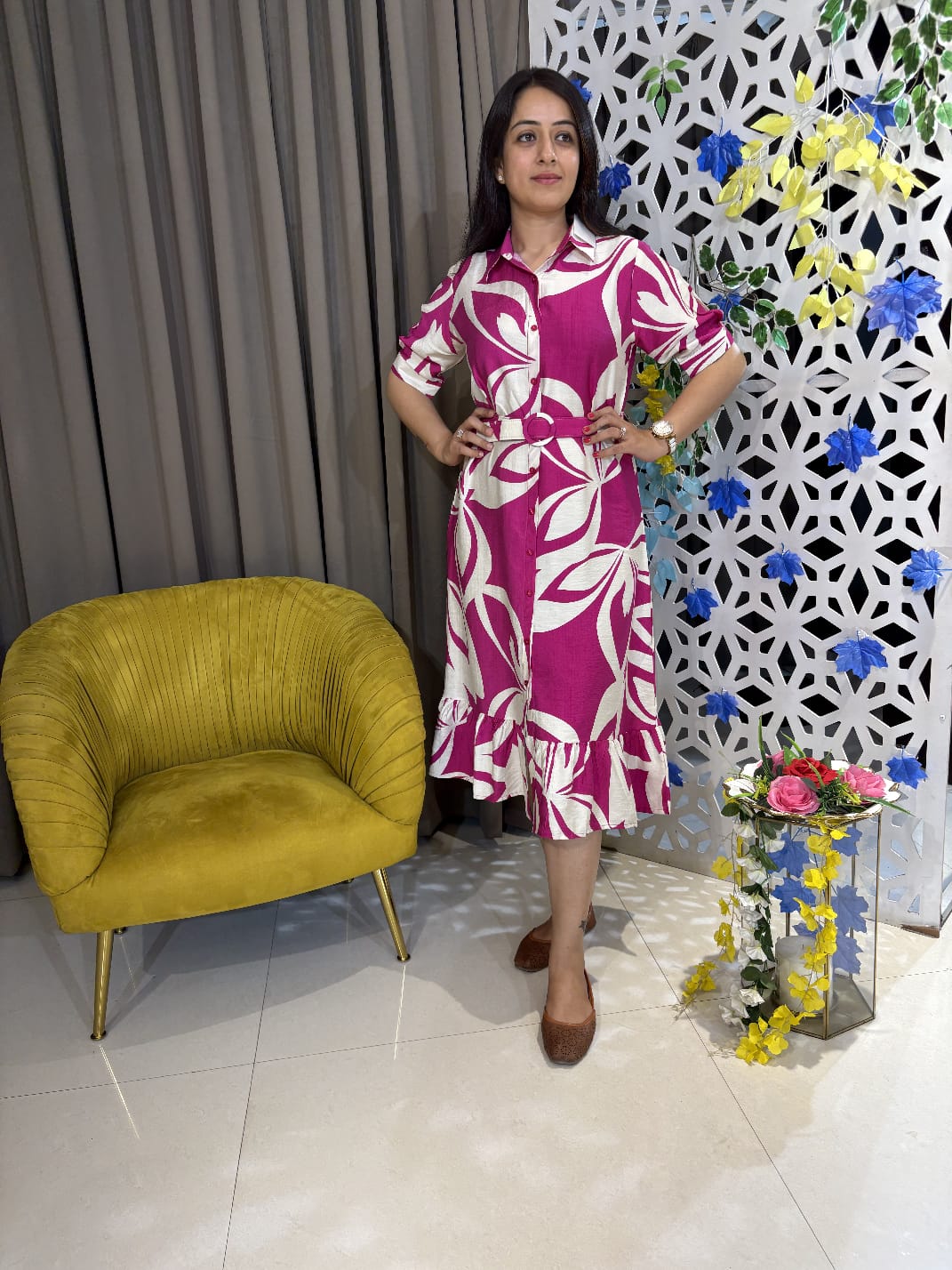 CASUAL MIDI DRESS