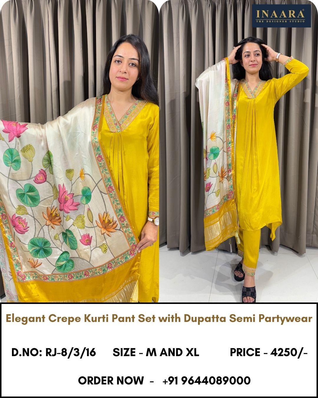 CREPE 3 PIECE SET