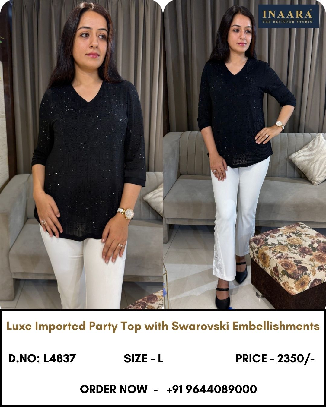 LUXE IMPORTED PARTY TOP