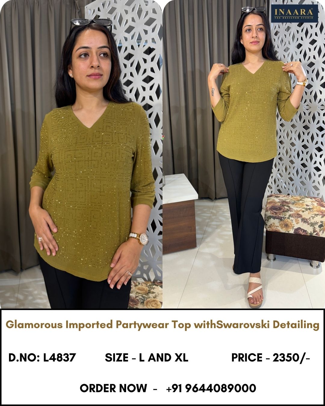 GLAMOROUS IMPORTED PARTYWEAR TOP