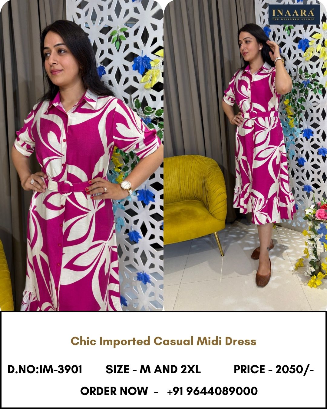 CASUAL MIDI DRESS