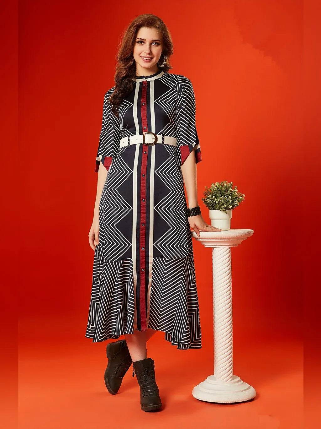 PRINTED TUNIC