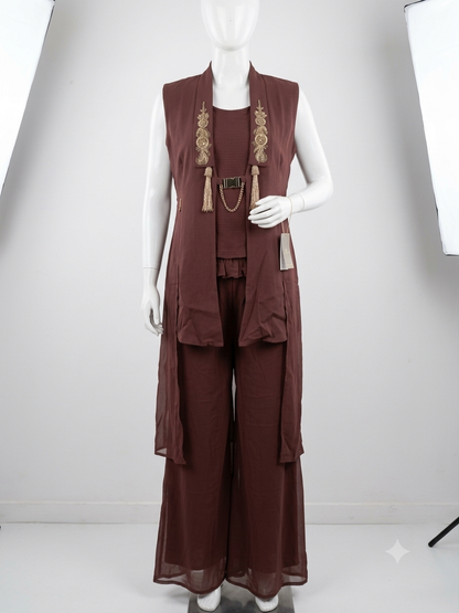 Brown Co Ord Set DD570