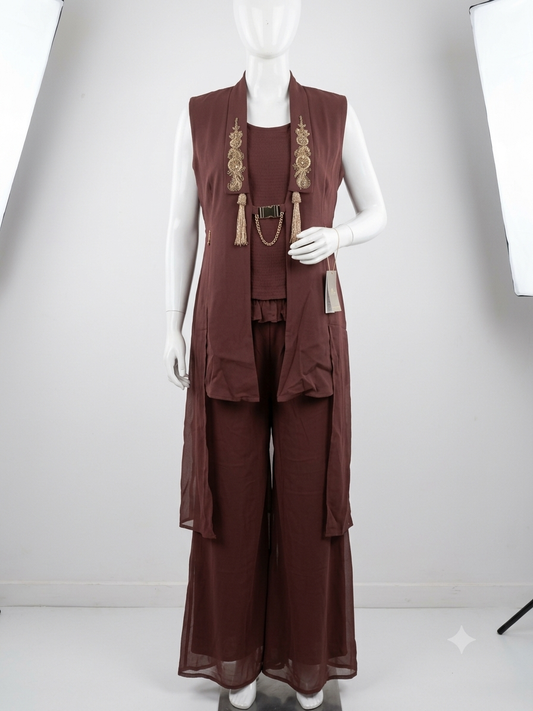 Brown Co Ord Set DD570