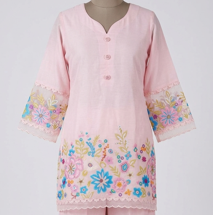 Pink Co ord Set AJC13611