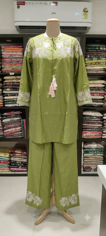Green Co Ord Set SDJ1256