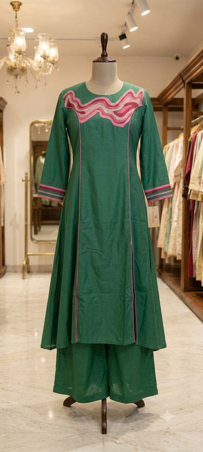 Green Co ord Set SDJ1294