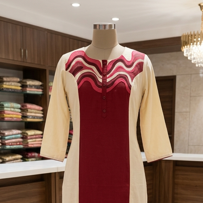 Maroon Co Ord Set SDJ1251