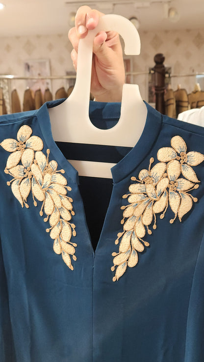 Blue kurti pant