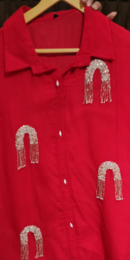 Red  Coord Set