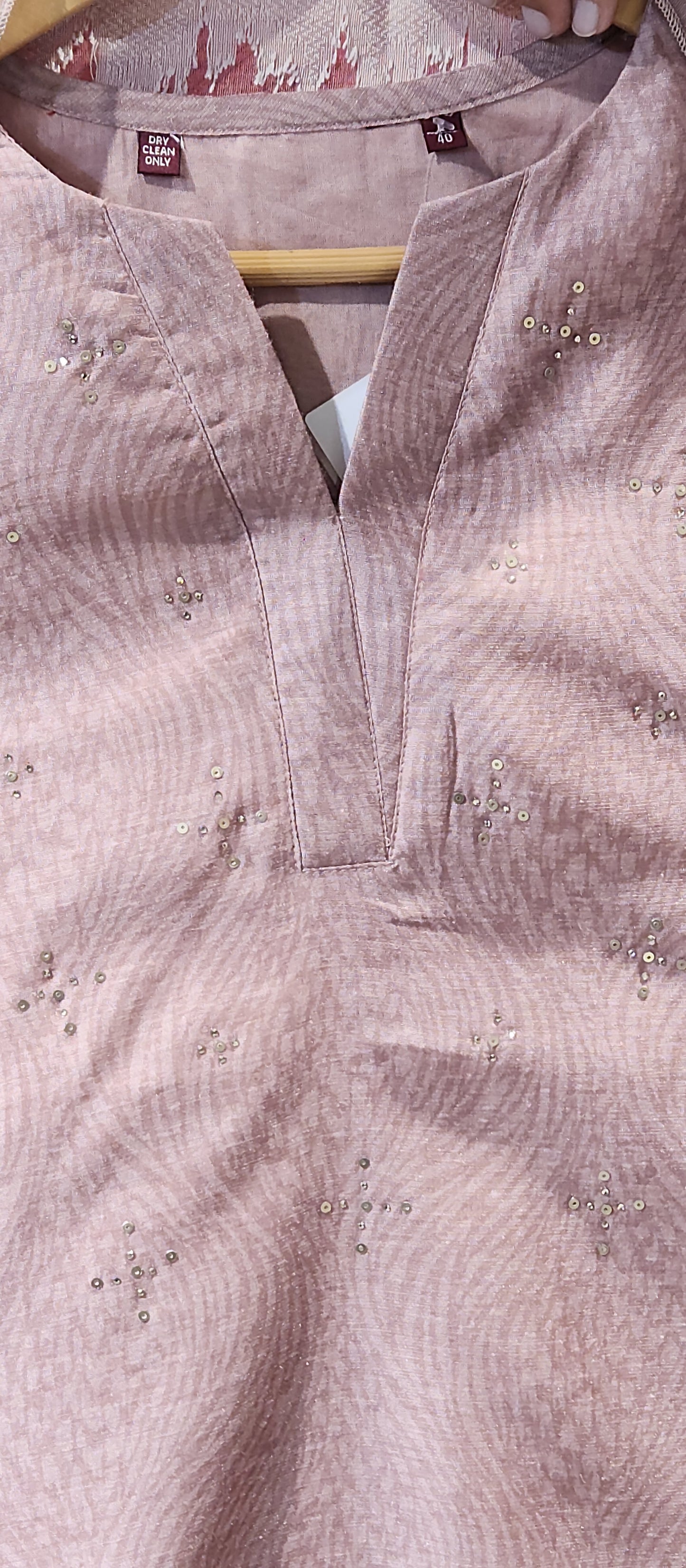 Pink Kurti Pant EFM819T