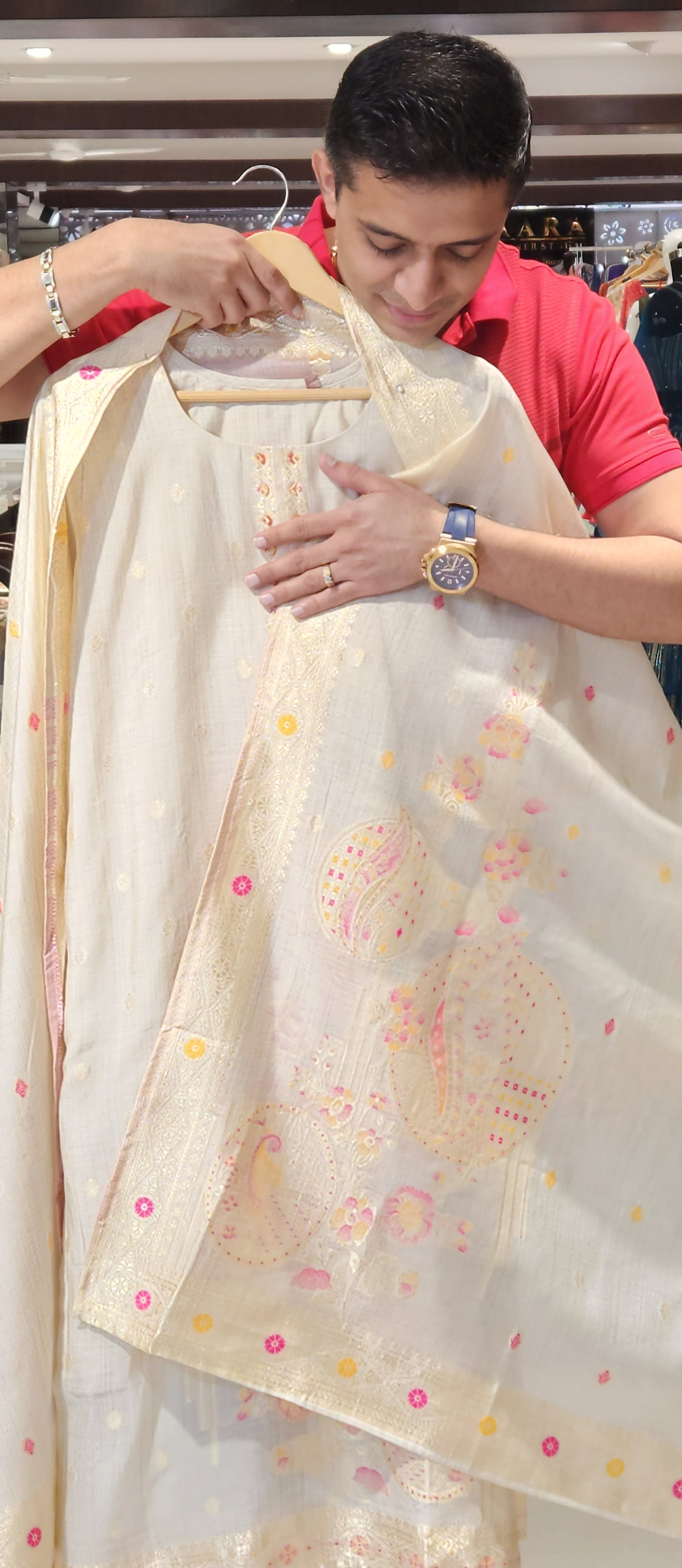 Beige Kurti Pant SLM2899