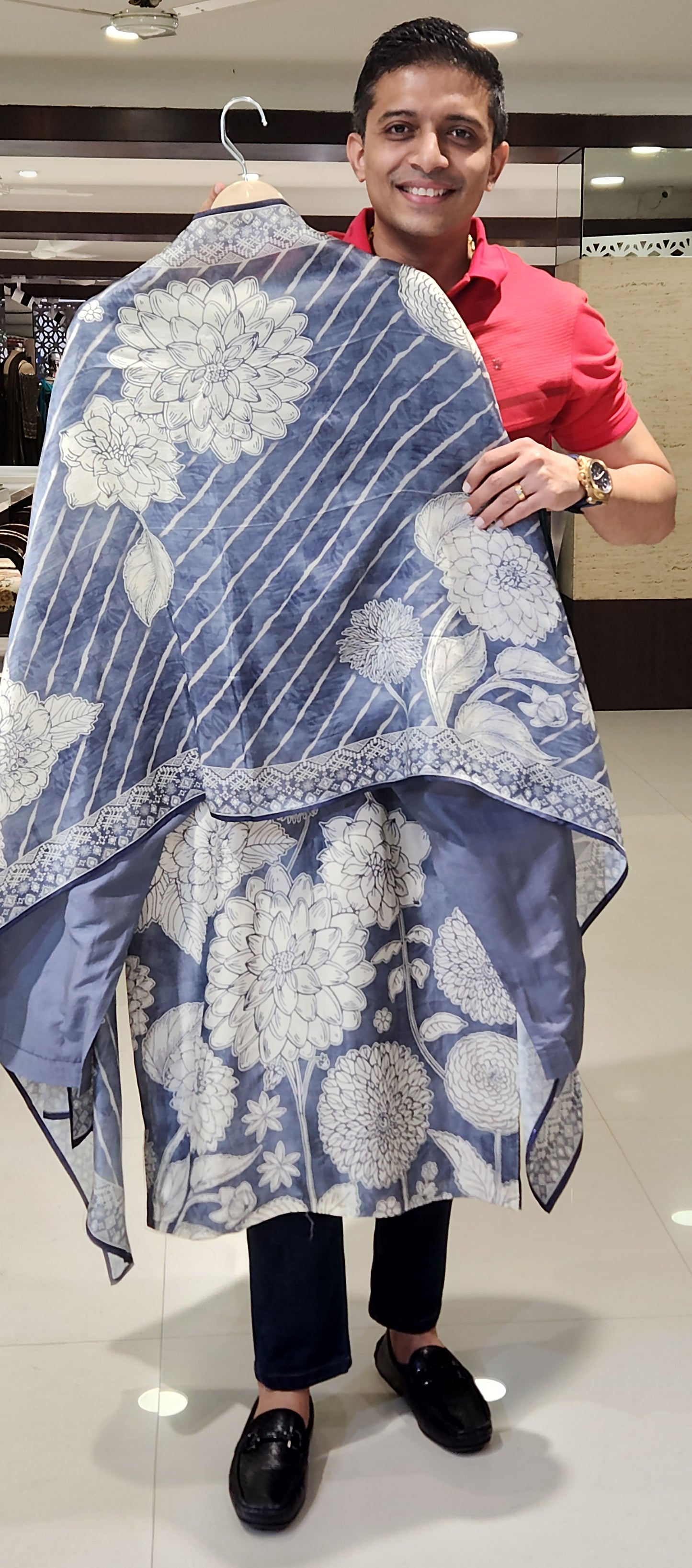 Blue Kurti Pant PM3599P