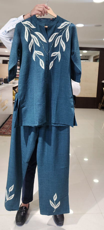 Blue Co-ord Set SLM2983