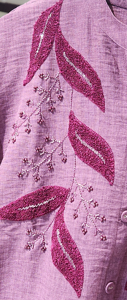 Purple Co-ord Set SLM2984