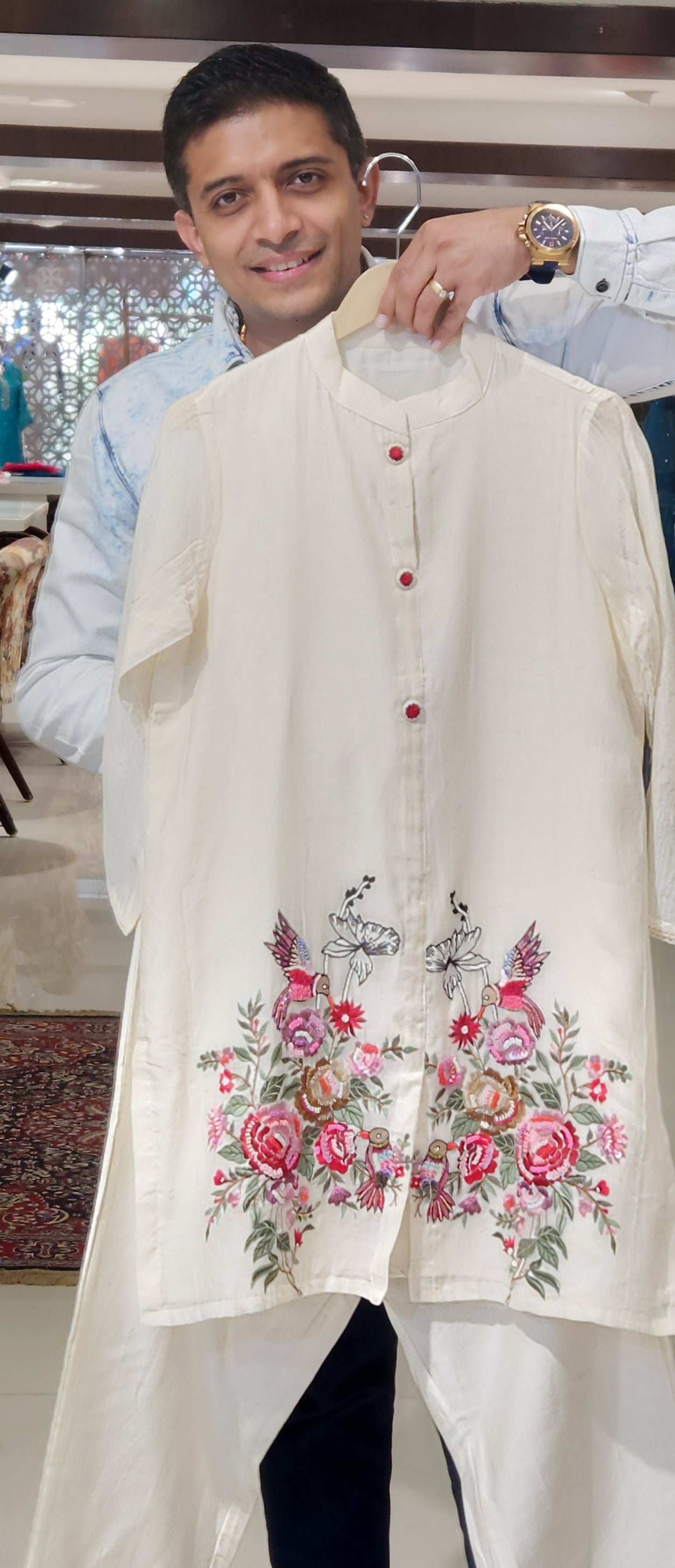 Ivory Co-ord Set DK7897A
