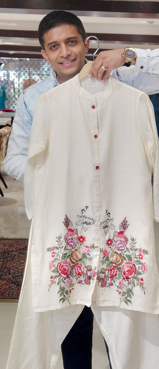 Ivory Co-ord Set DK7897A