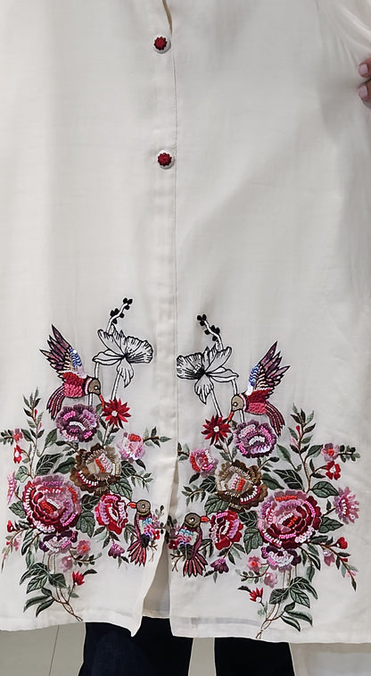 Ivory Co-ord Set DK7897A