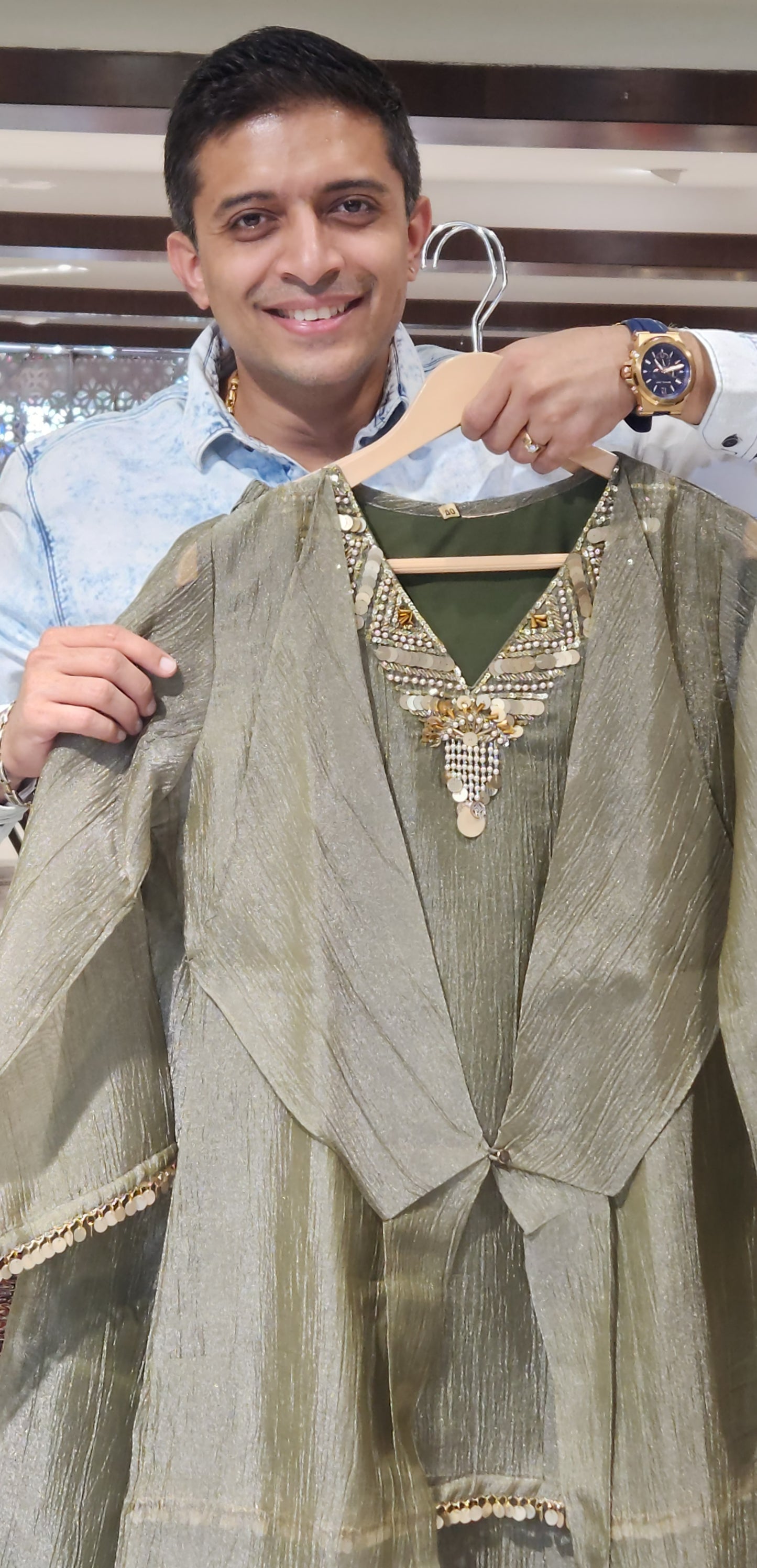 Olive Coord Set DD711