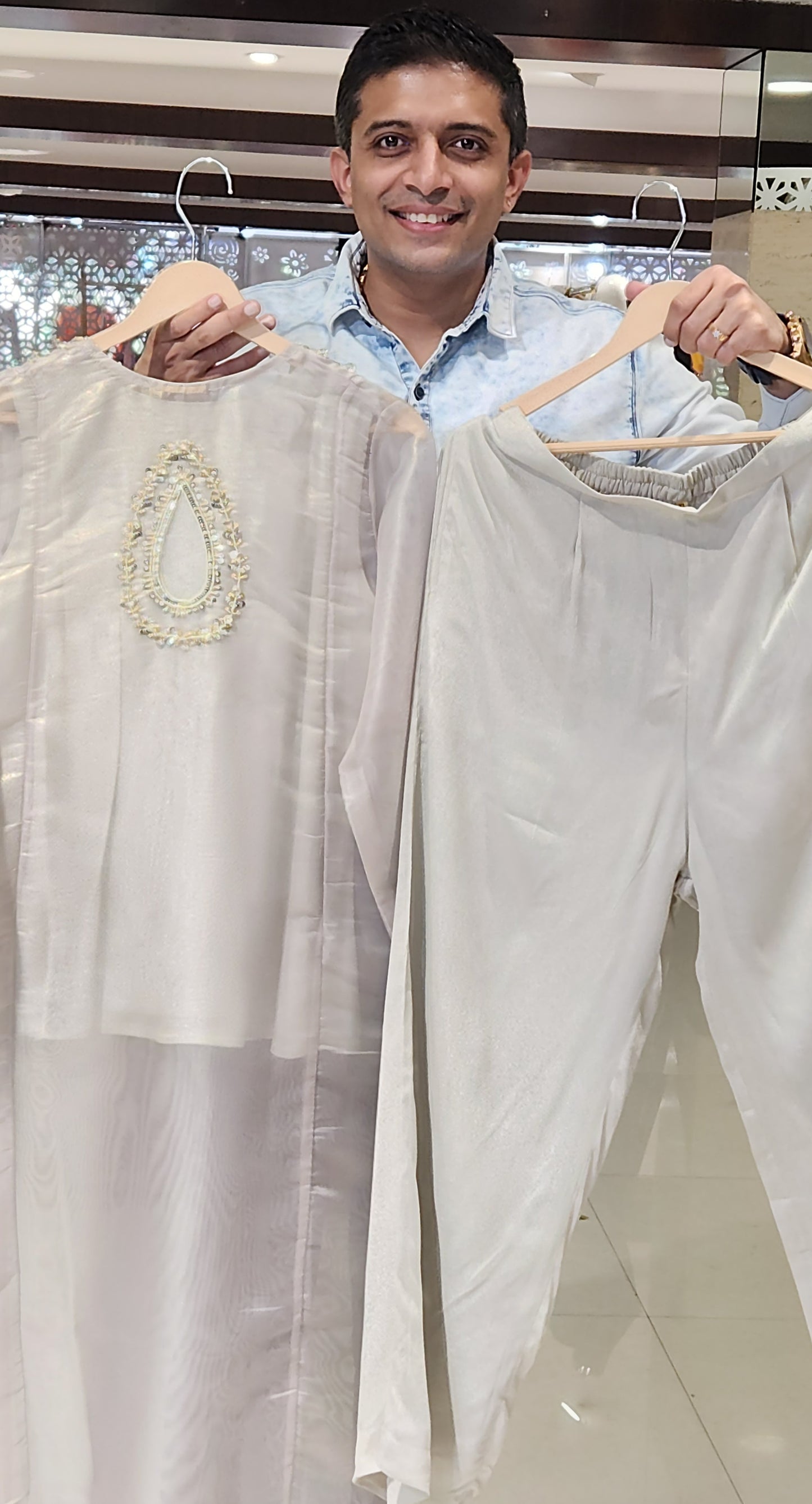 Beige Co-ord Set SGM DD530