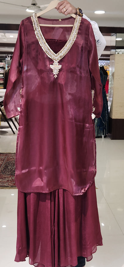 Maroon Coord  Set