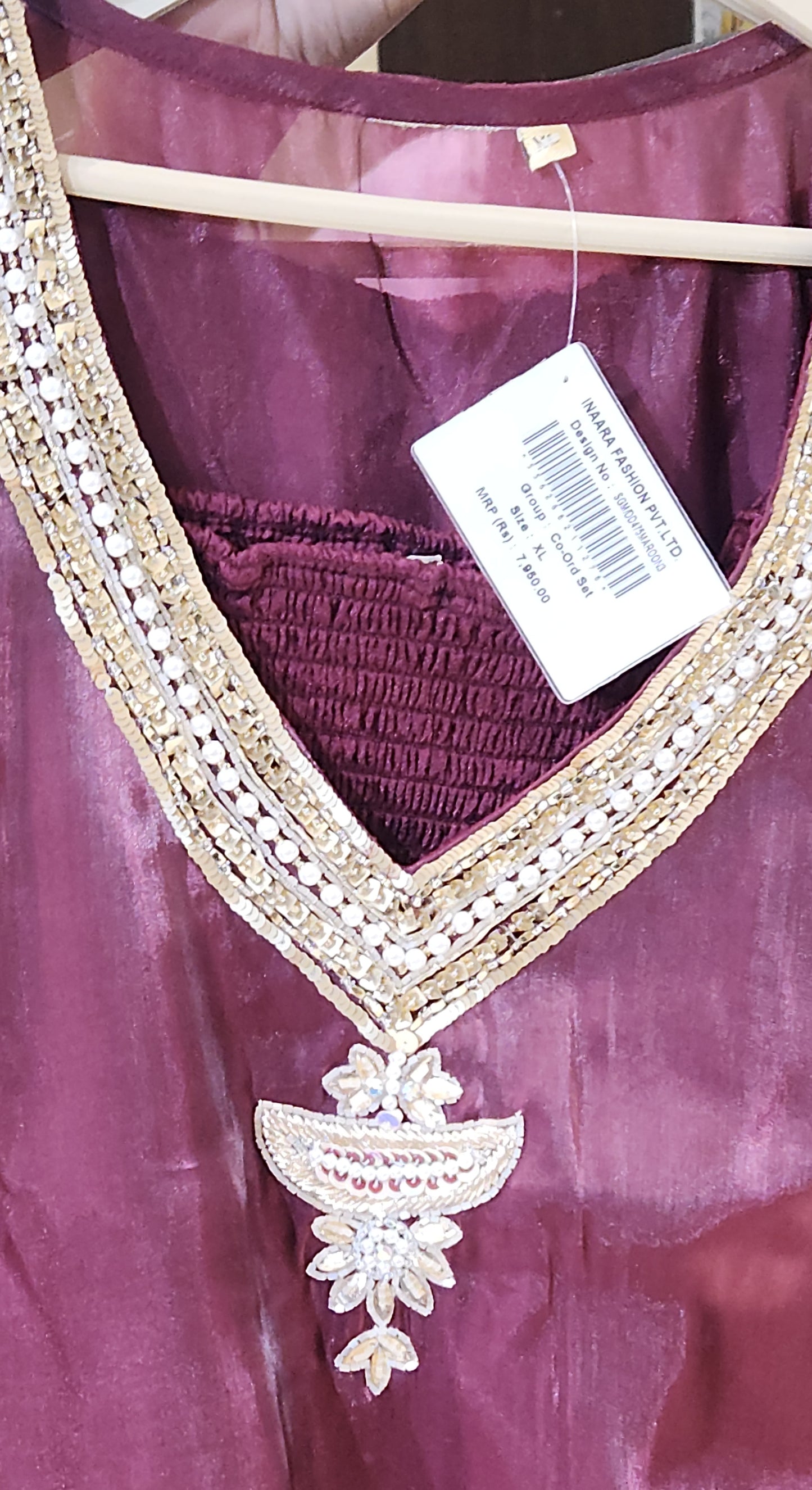 Maroon Coord  Set