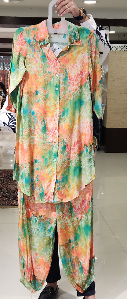 Green Co-ord Set FJ-118195