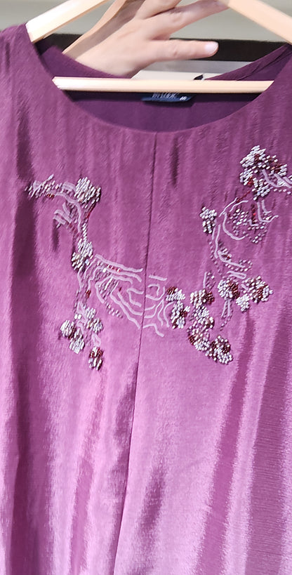 Wine Gown INM G742