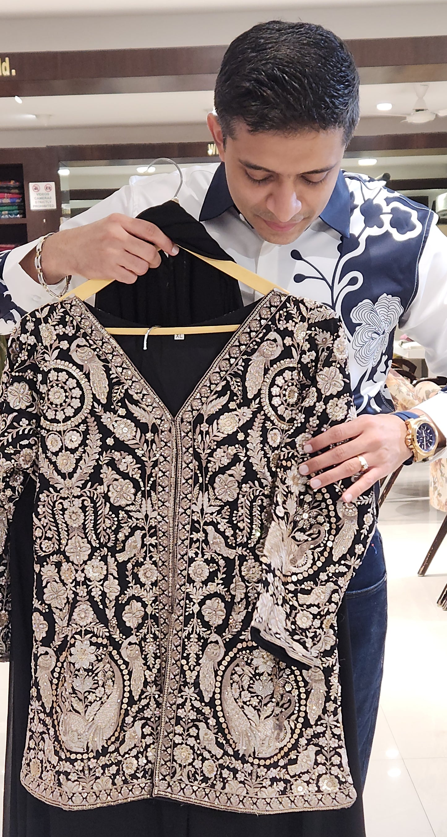 Black Plazo Suit RM39165