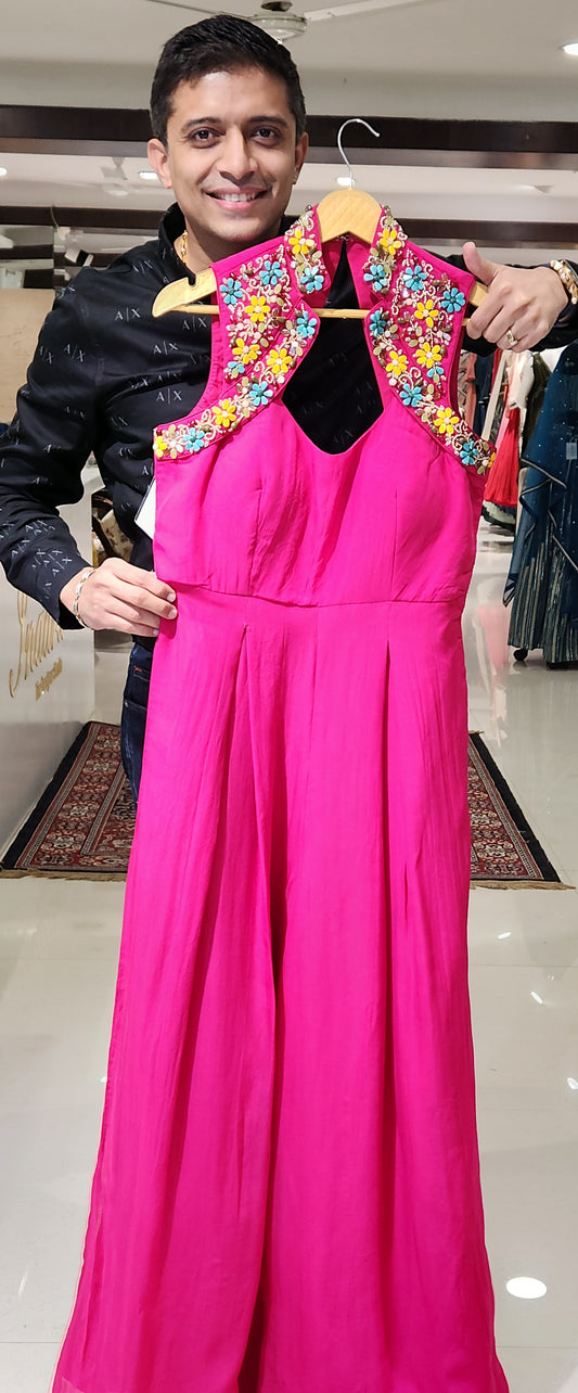 Pink Jumpsuit AM99123