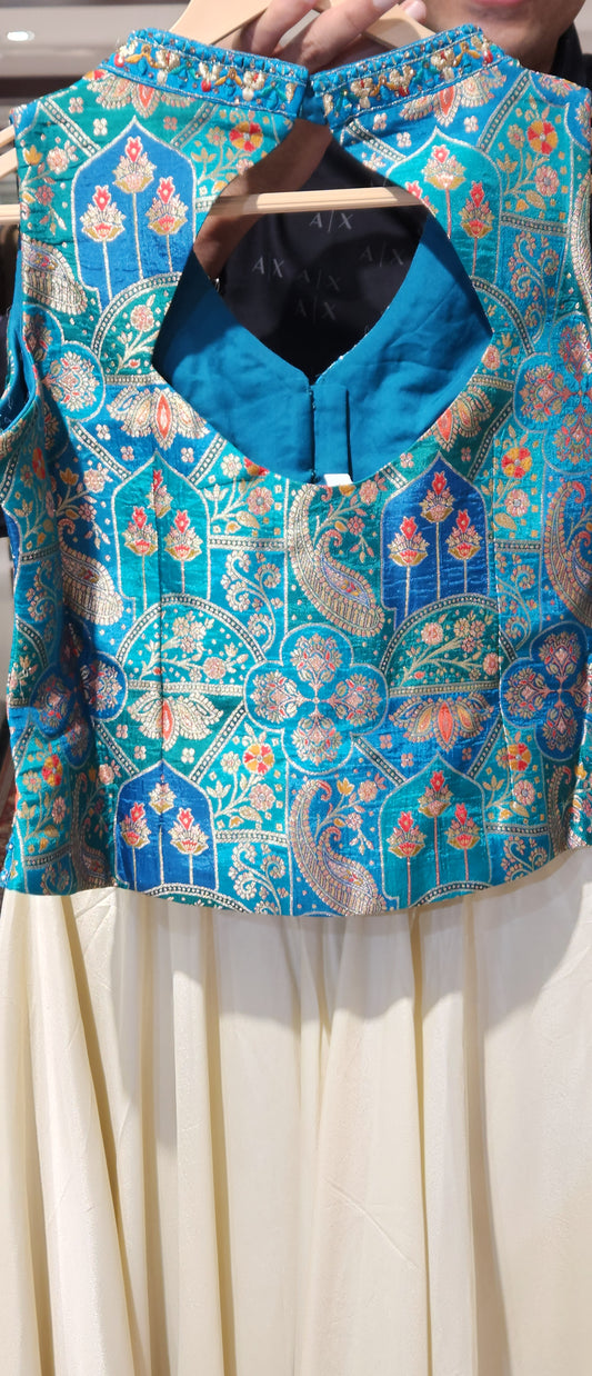 Blue Plazo Suit RM89134