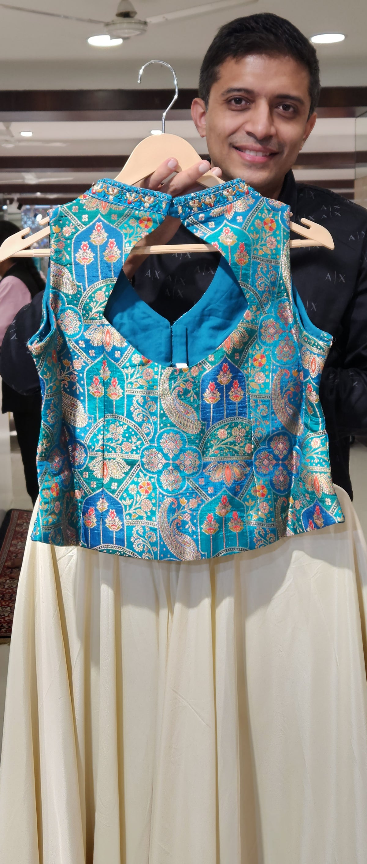 Blue Plazo Suit RM89134