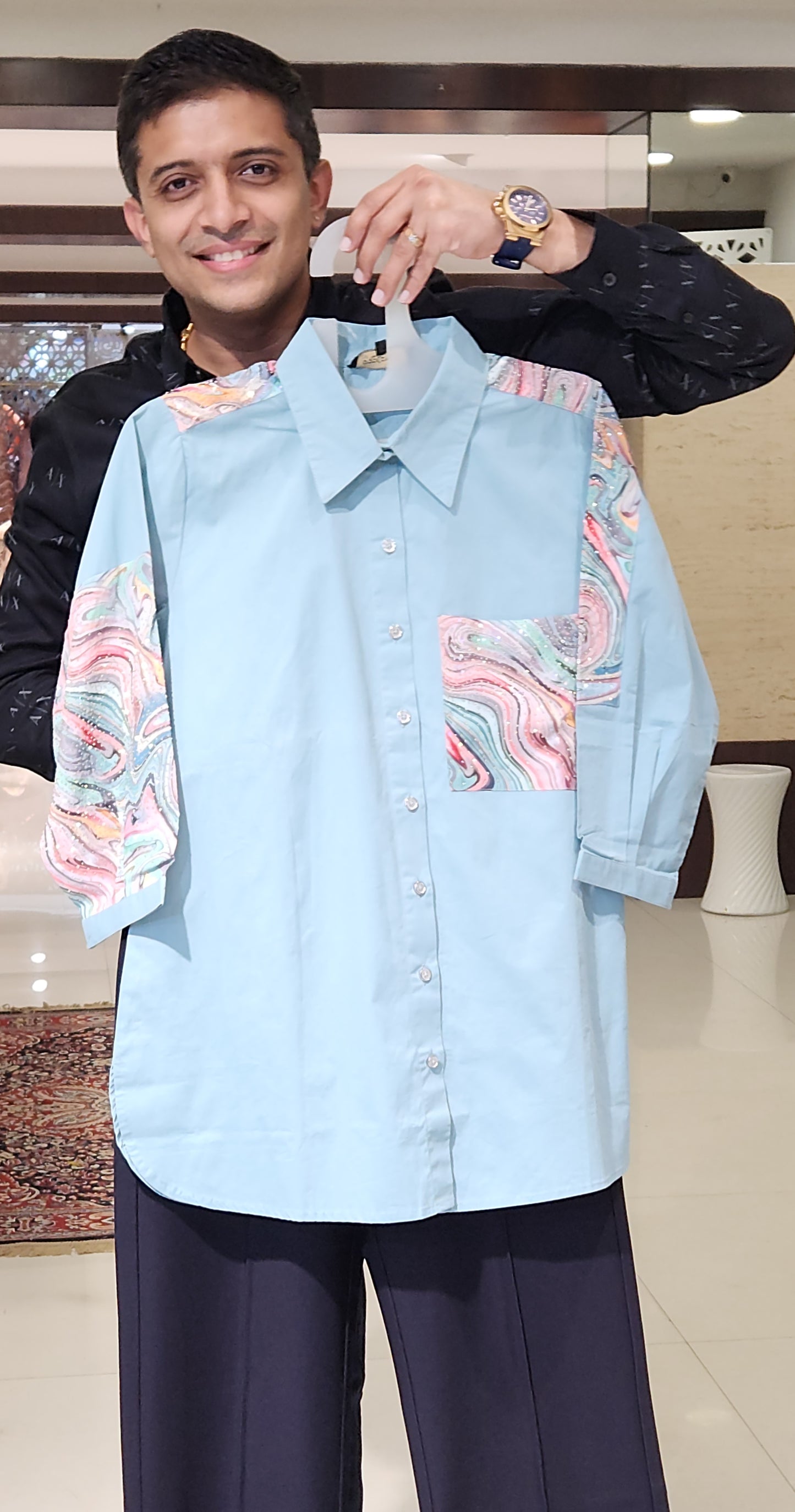 Blue Shirt G3098