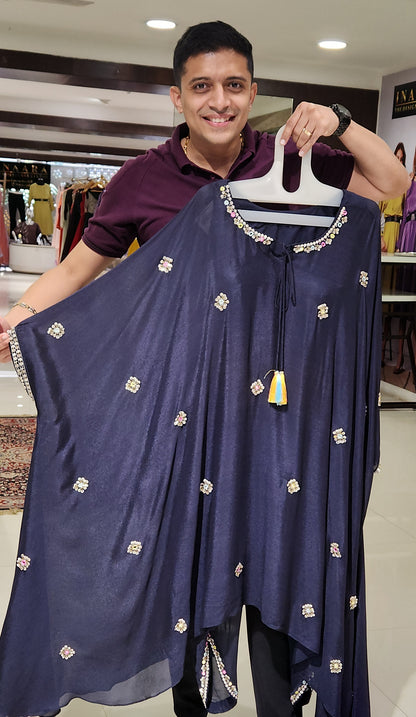 Blue Palazzo Set VM2158