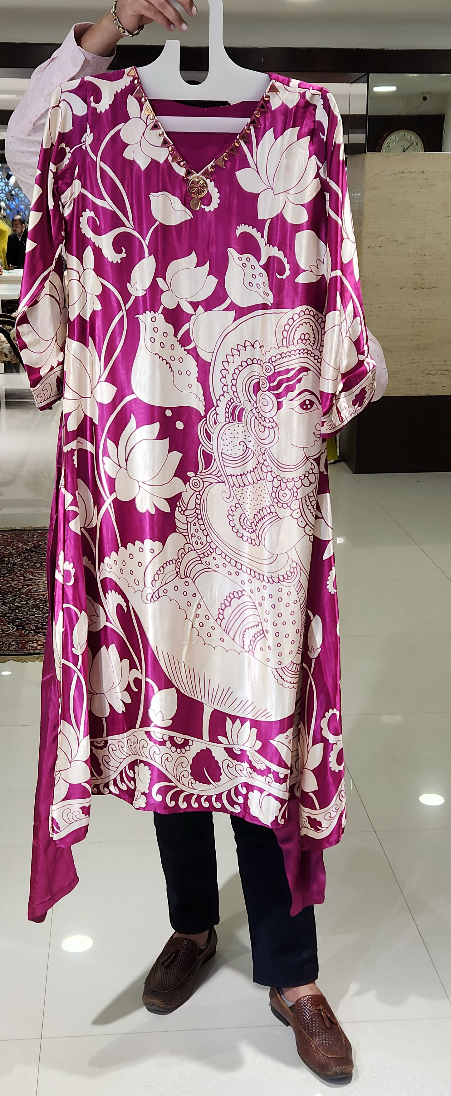 Pink kurti Pant Mym36168