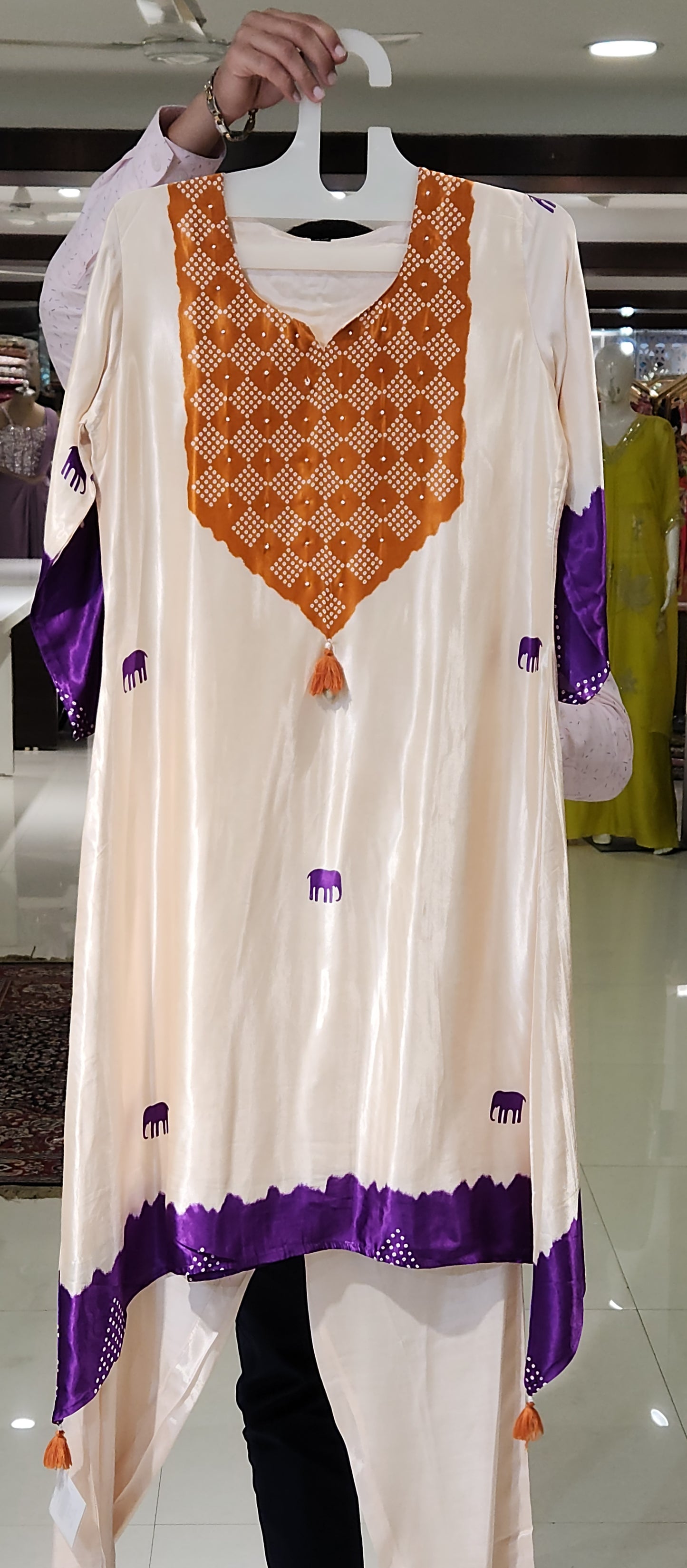Multi kurti pant OM6485