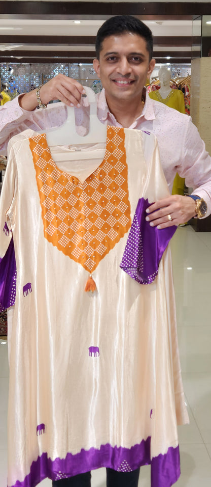 Multi kurti pant OM6485