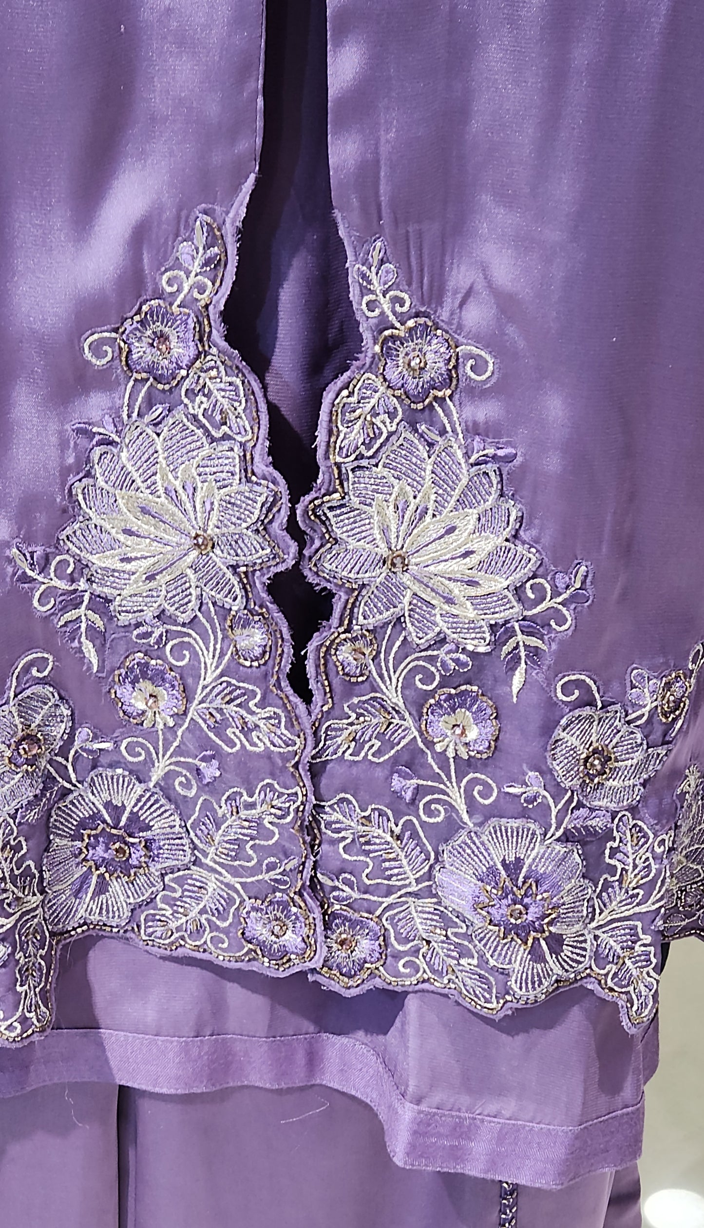 Purple Plazo suit MSUV0559