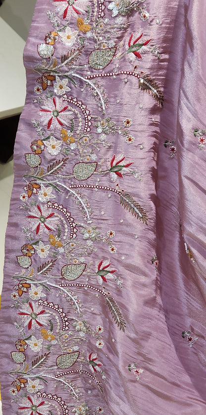 Lilac Anarkali Suit RJ4