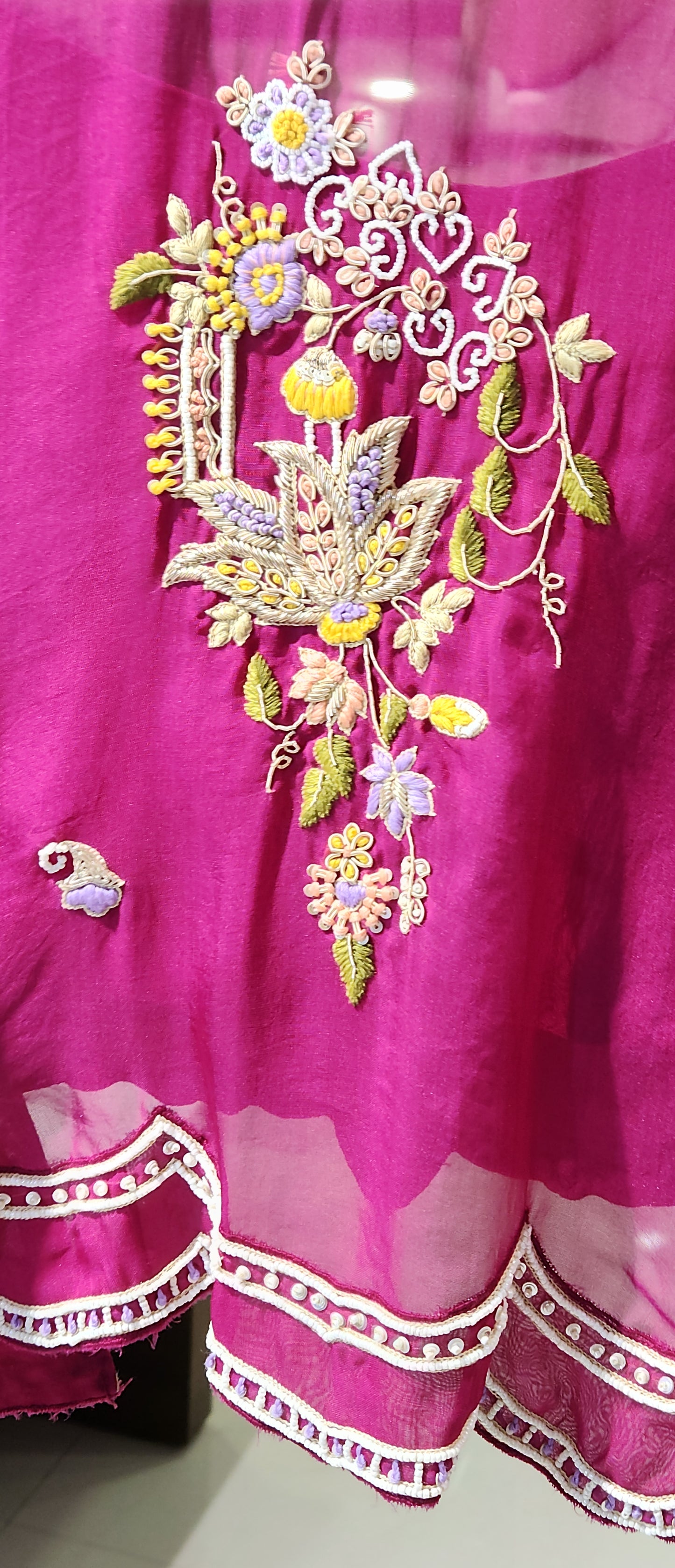 Pink Plazo Suit JMK1024