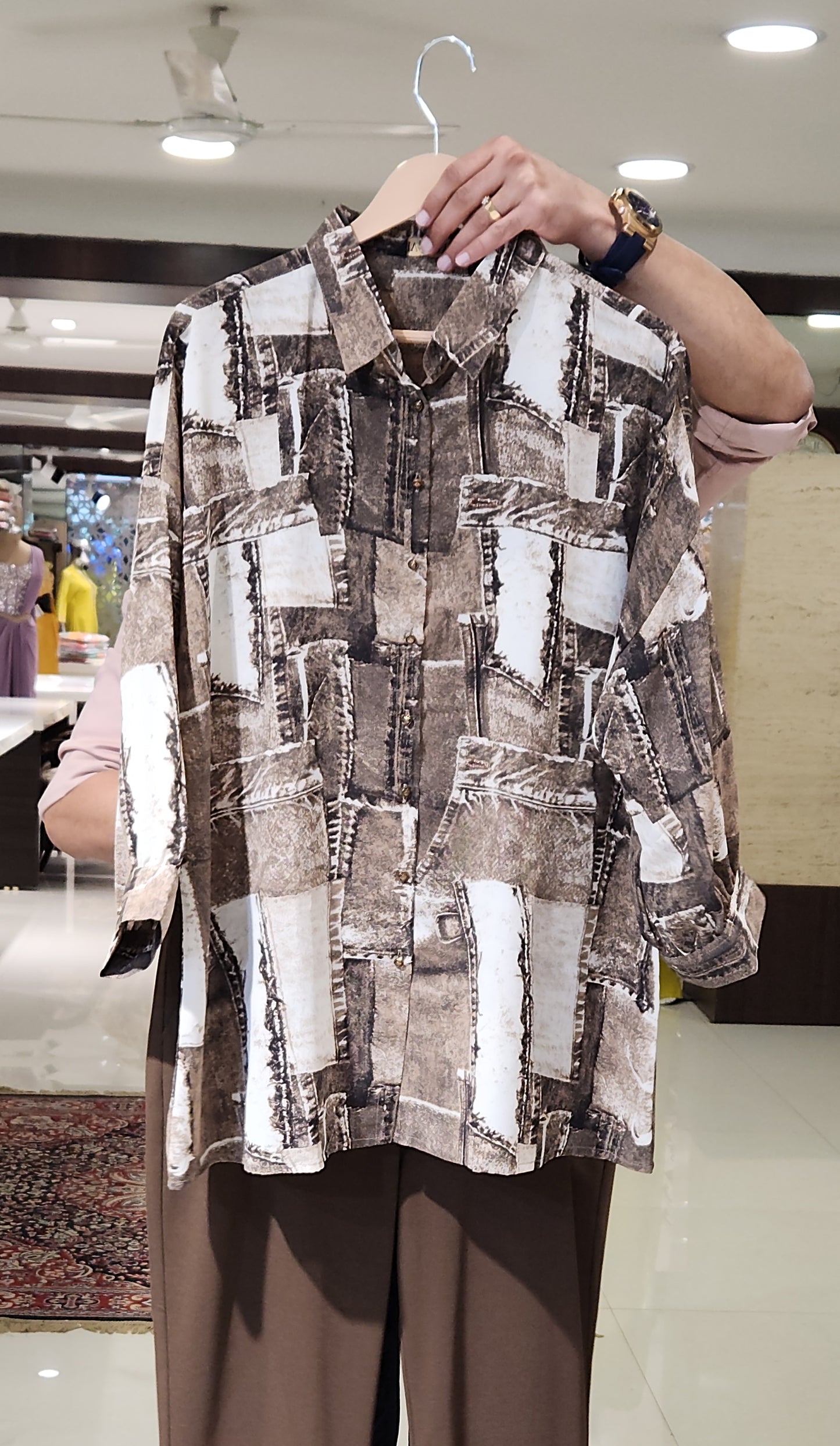 Brown Top IM3136B
