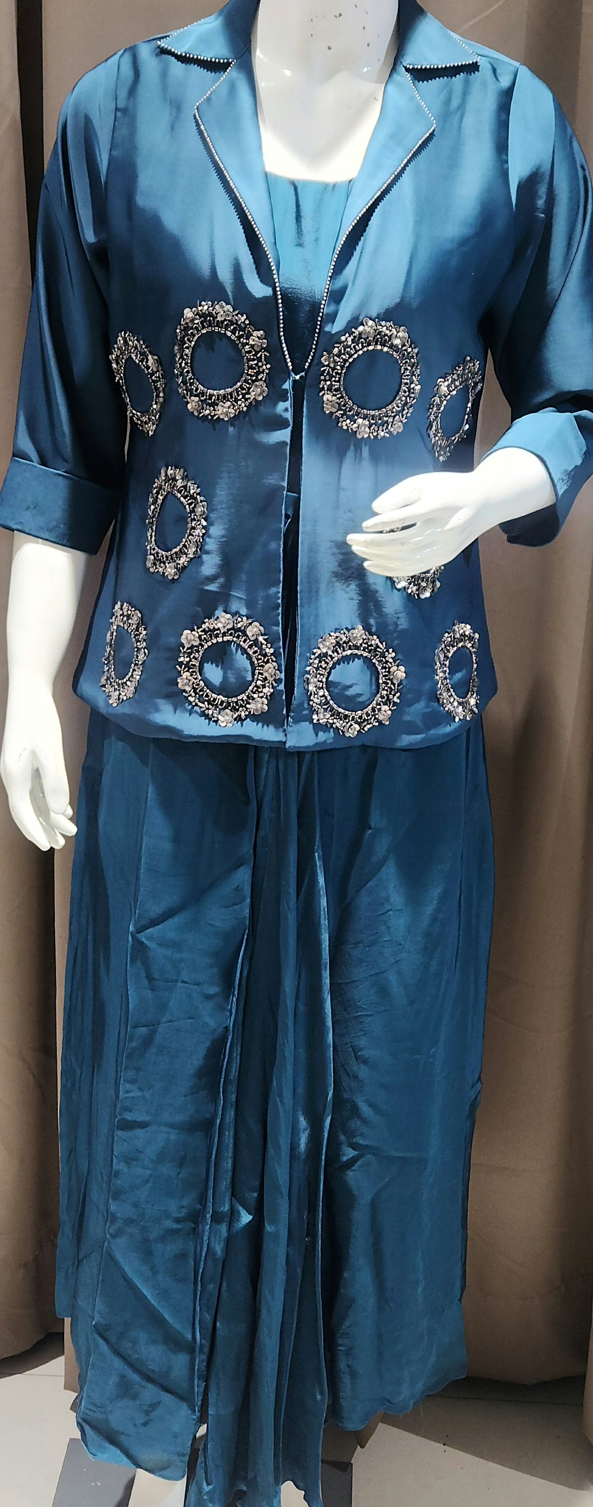 Blue Midi dress SMK3490