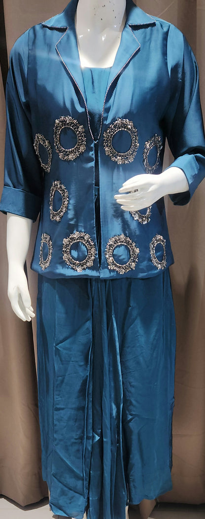 Blue Midi dress SMK3490