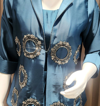 Blue Midi dress SMK3490