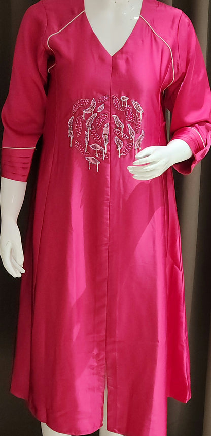 Pink Midi dress SMK3481
